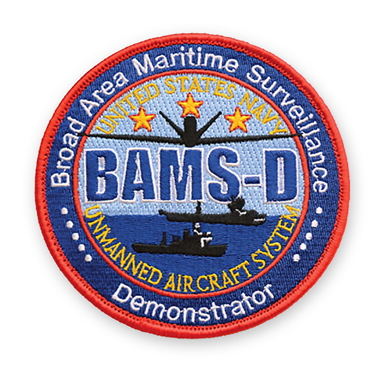 Embroidered Patches with 100% Coverage 2 inch wide